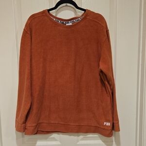 PINK Victoria's Secret Orange Sweatshirt